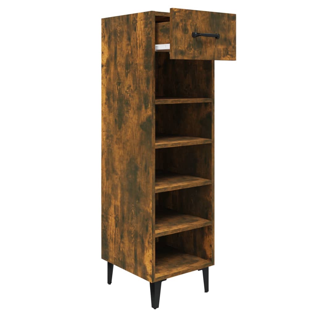 Vidaxl Schong Cabinet 30x35x105 cm expertéiert Holz gefëmmt OK faarweg