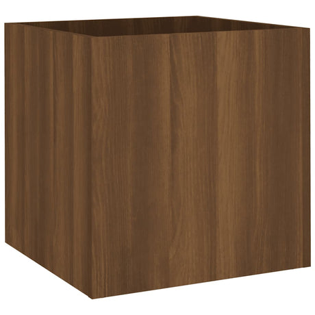 Vidaxl Planter Big 40x40x40 cm Browniken en bois transformé