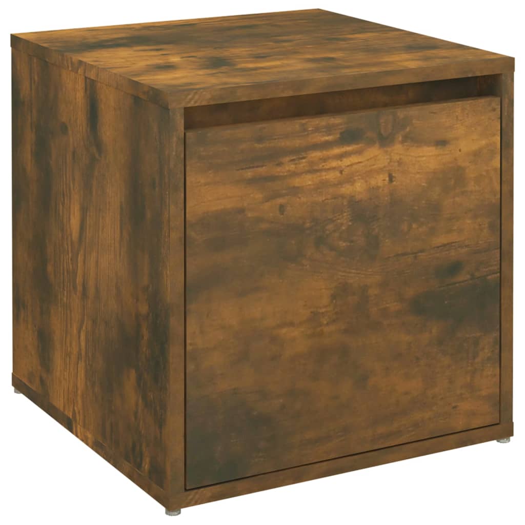 Boîte de rangement Vidaxl avec tiroir 40,5x40x40 cm en bois de bois de bois de bois