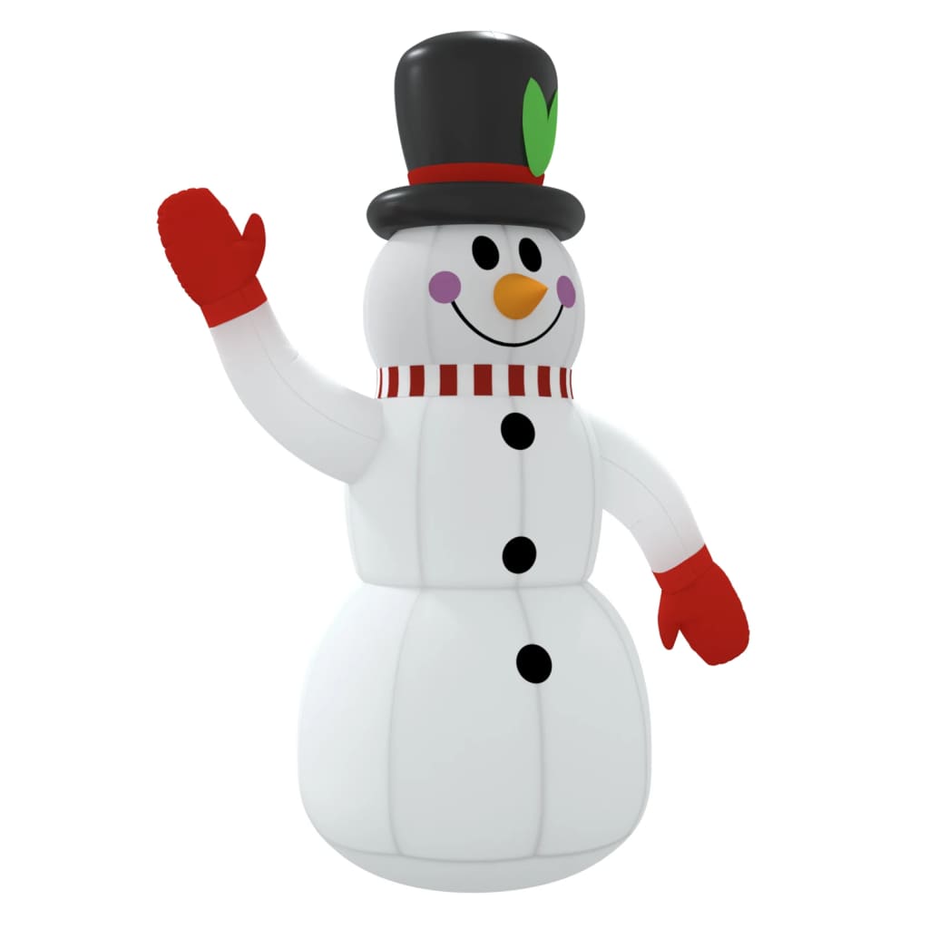 Vidaxl Snowman oppustelig med LED'er 225 cm