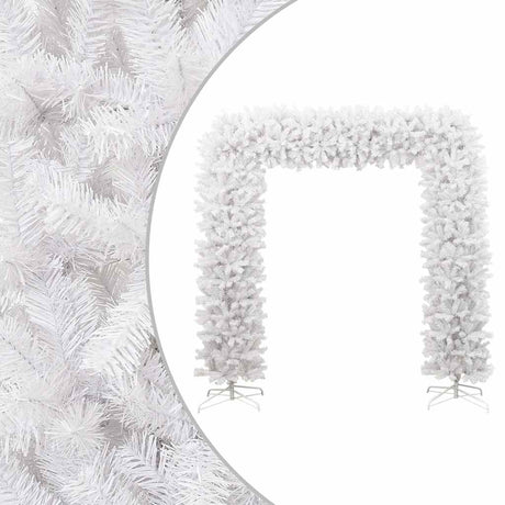 Vidaxl Christmas Arch 240 cm blanc