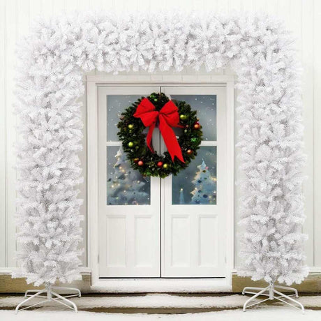 Vidaxl Christmas Arch 240 cm blanc