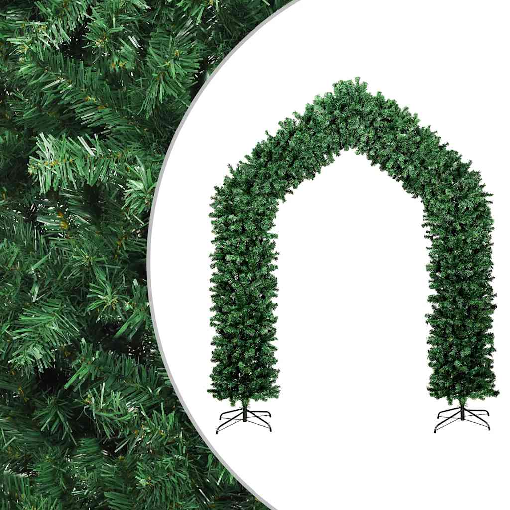 VidaXL Arche de Noël 270 cm vert