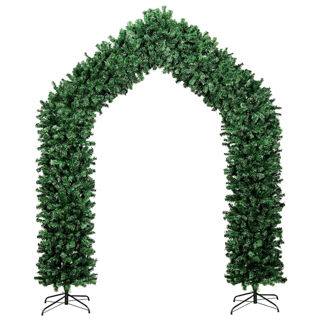 VidaXL Arche de Noël 270 cm vert
