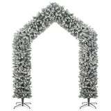 Arc de Noël Vidaxl avec des flocons de neige 270 cm