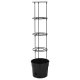 Vidaxl Tomato Breeding Jar Ø29.5x115 cm anthracite polypropen -colored