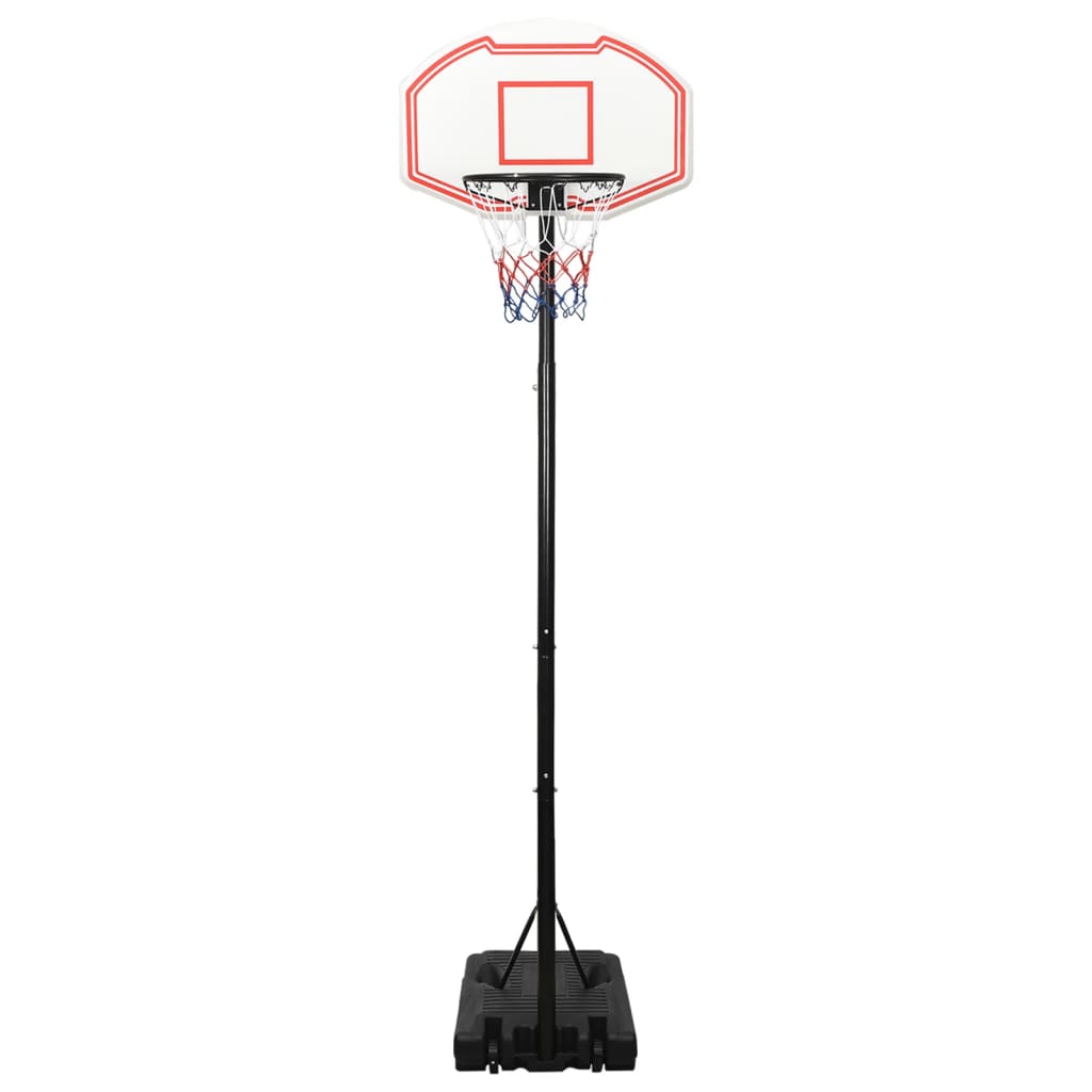 VidaXL Basketball Standard 282-352 cm Polyethylene white