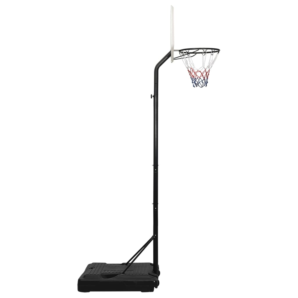 Vidaxl basketstandard 282-352 cm polyeten vit