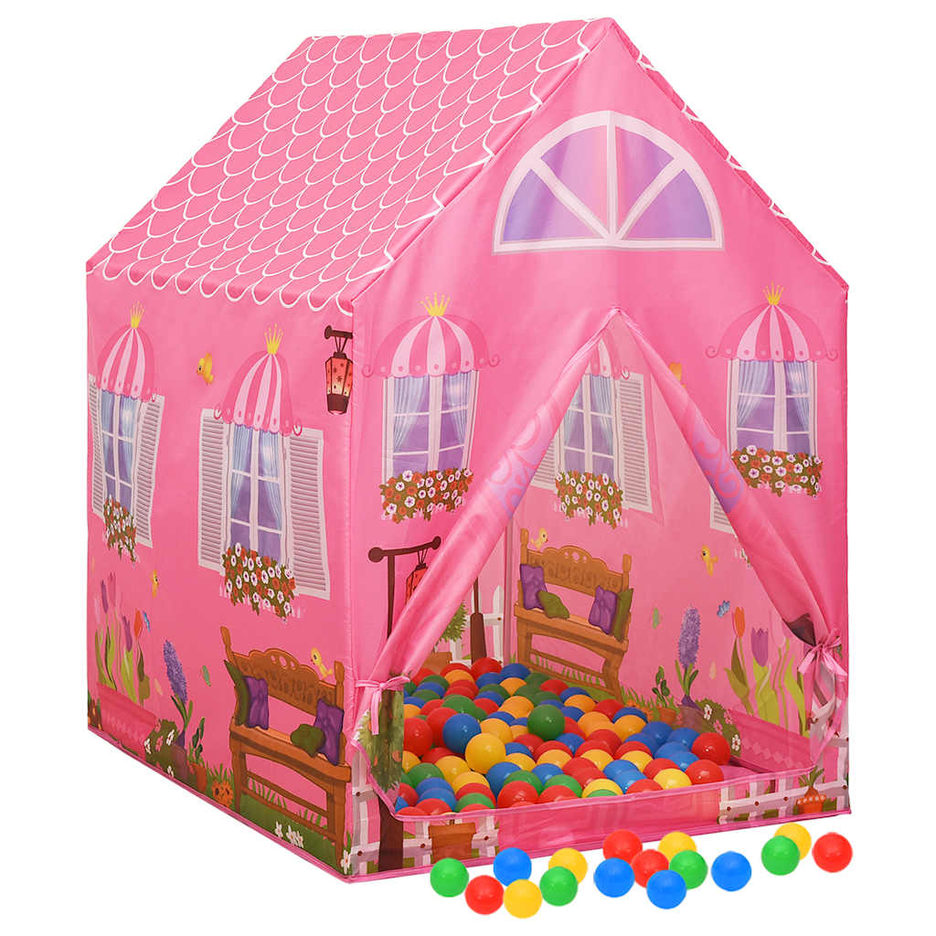 Vidaxl Kinderspielzelt 69x94x104 cm Pink