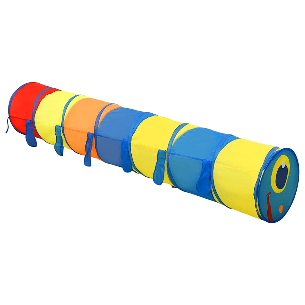 Vidaxl Children's Play Tunnel da 245 cm poliestere multilorato