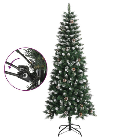 Vidaxl Kunstkerstboom avec un vert PVC standard de 180 cm