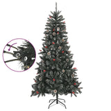 Vidaxl Kunstkerstboom avec Green PVC standard de 210 cm