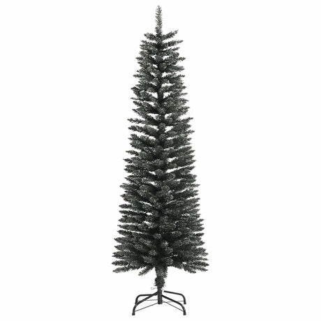 Vidaxx sapin de Noël artificiel avec standard étroit 150 cm PVC vert