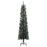 Vidaxl kunstkerstboom ze standardowym wąskim 180 cm PVC zielony