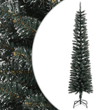 Vidaxl KunstKerstboom se standardním úzkým 240 cm PVC Green