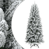 Vidaxl kunstkerstboom avec neige 120 cm en PVC et PE