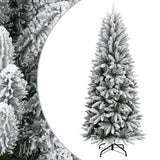Vidaxl kunstkerstboom avec neige de 150 cm en PVC et PE