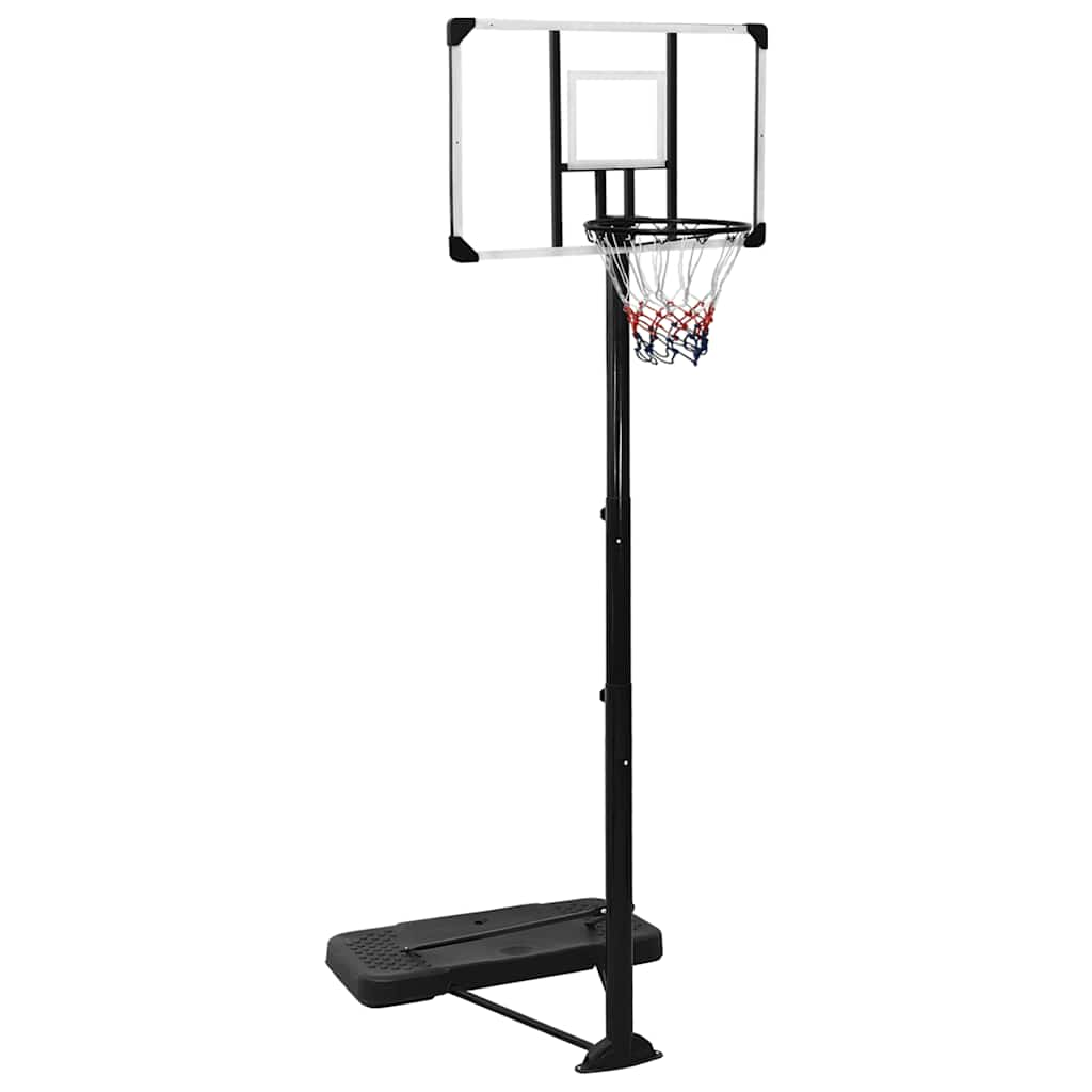 Vidaxl Basketball Standard 256-361 cm in policarbonato trasparente