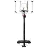 Vidaxl Basketball Standard 256-361 cm polykarbonát průhledný