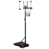 Vidaxl Basketball Standard 216-250 cm polykarbonát průhledný