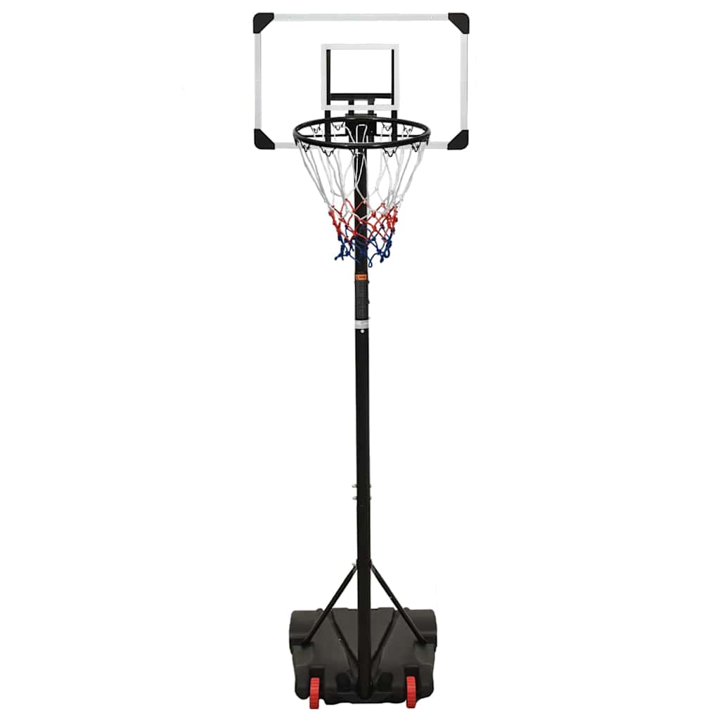 VIDAXL Basketball Standard 216-250 cm Polycarbonate transparent
