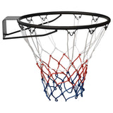 Vidaxl Basketball ring 45 cm steel black