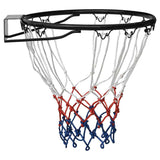 VidaXL Basketball ring 39 cm Steel Black