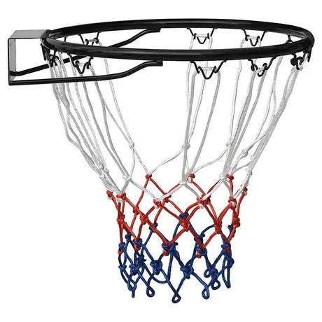 Anneau de basket-ball Vidaxl 39 cm en acier noir