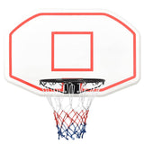 Vidaxl Basketball Board 109x71x3 cm en polyéthylène blanc