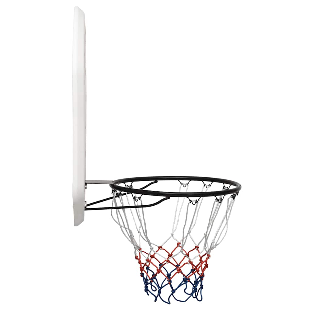 Vidaxl Basketball board 109x71x3 cm Polyethylene White