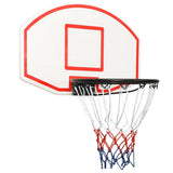 Vidaxl Basketball Board 71x45x2 cm en polyéthylène blanc