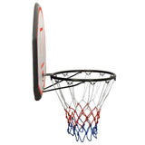 Vidaxl Basketball board 90x60x2 cm Polyethylene Black