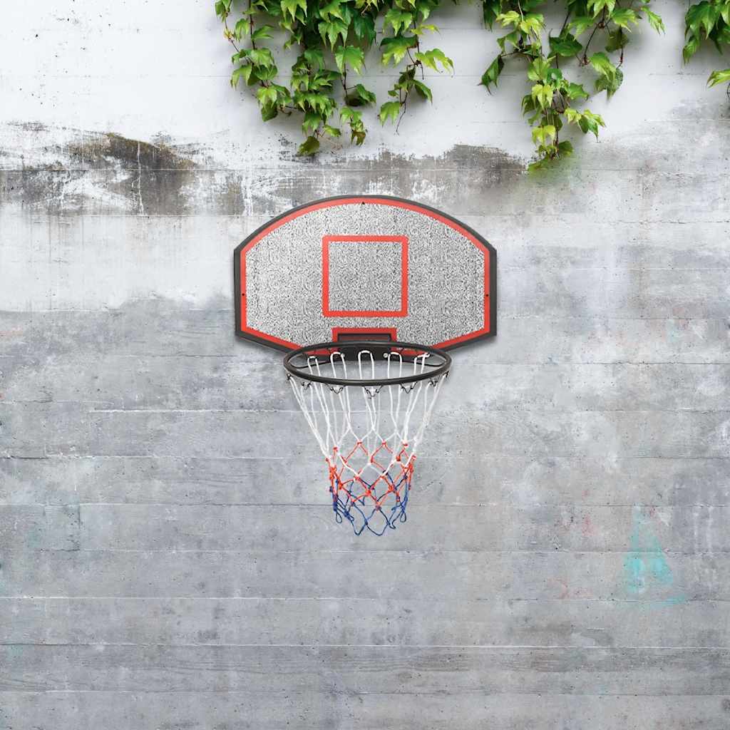 Vidaxl Basketball board 71x45x2 cm Polyethylene Black