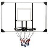 Vidaxl Basketball Board 106x69x3 cm Polykarbonat Transparent