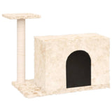 Vidaxl cat furniture with sisal scratching post 51 cm cream -colored