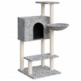 Vidaxl Cat Furniture avec Sisal Scratch Posts 108,5 cm Gris clair