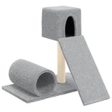 Vidaxl Cat Furniture con graffi di sisal 59 cm grigio chiaro