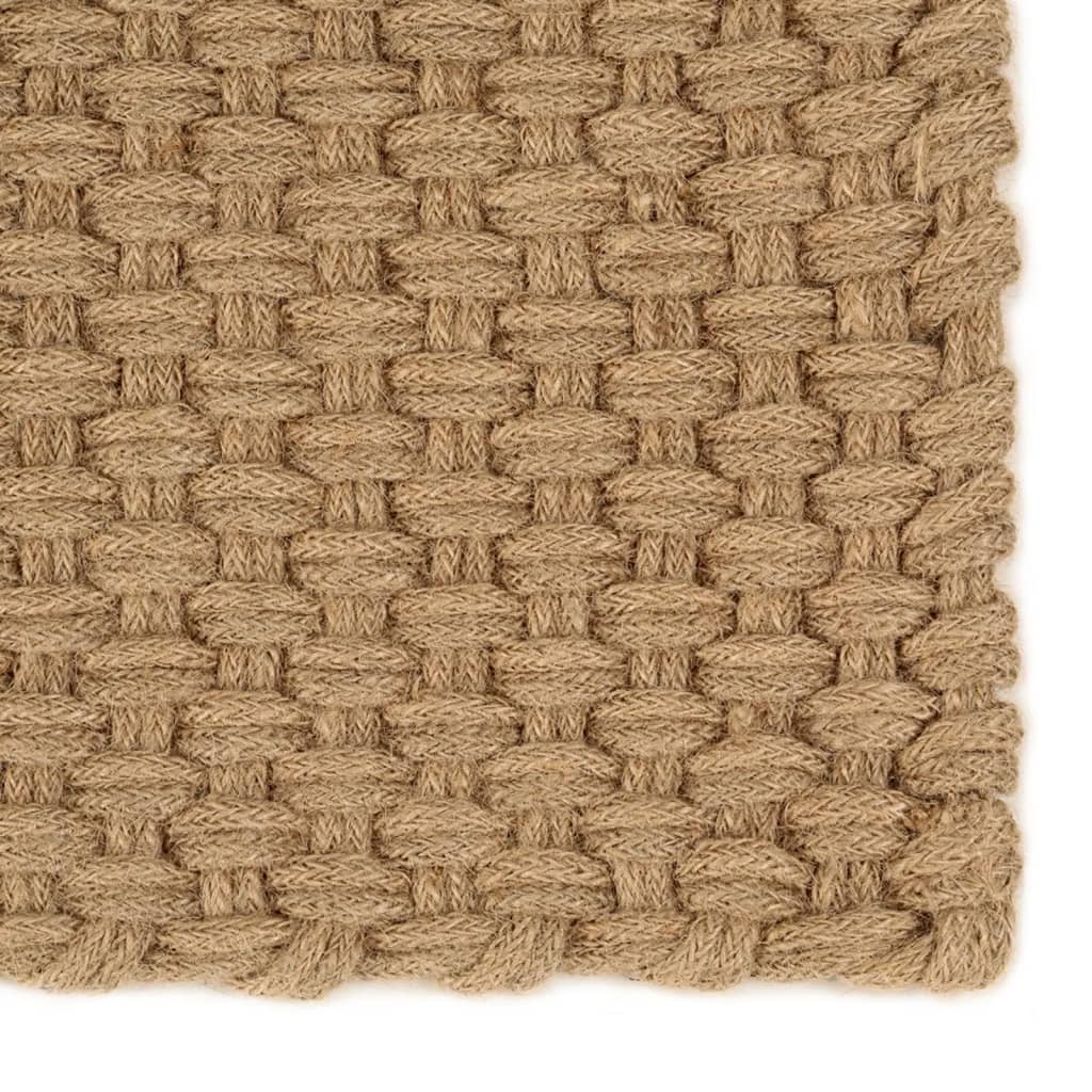 Vidaxl tapis rectangulaire 160x230 cm jute naturel