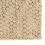 Tapis Vidaxl RECTANGULAR 80X160 cm Coton naturel