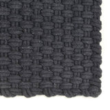 Vidaxl rectangulaire 160x230 cm Jute anthracite -colored