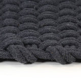 Vidaxl rectangulaire 160x230 cm Jute anthracite -colored
