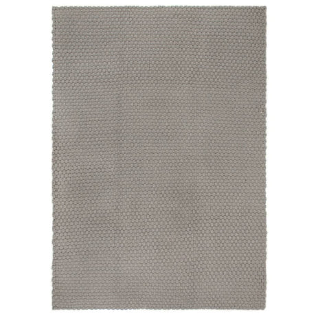 Vidaxl rectangulaire 160x230 cm gris coton