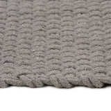 Vidaxl rectangulaire 160x230 cm gris coton