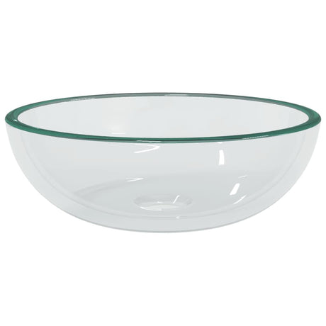 Vidaxl Washbasin 35x12 cm en verre trempé transparent
