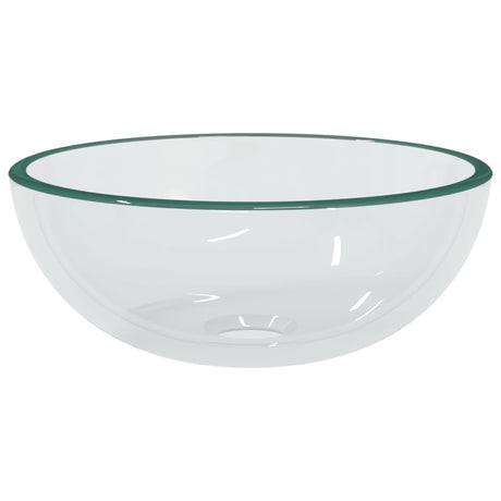 Vidaxl Washbasin 30x12 cm en verre trempé transparent