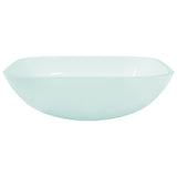 Vidaxl Washbasin 42x42x14 cm szklany mat