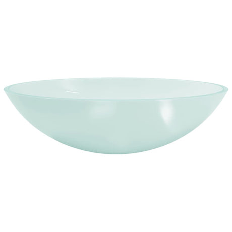Vidaxl Washbasin 50x37x14 cm Verre mate