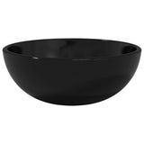 Vidaxl lavabo de 30x12 cm en verre trempé noir