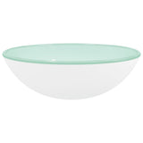 Vidaxl Washbasin 42x14 cm blanc trempé blanc