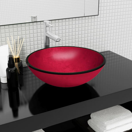 Vidaxl Washingin 42x14 cm en verre trempé en verre